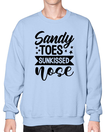 Sandy toes sunkissed nose 01# - summer- Sweatshirt - Crew