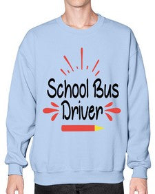School Bus Driver 793# - graduation- Sweatshirt - Crew