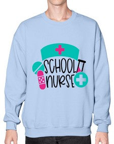 School Nurse Style Style 1379# - nurse- Sweatshirt - Crew