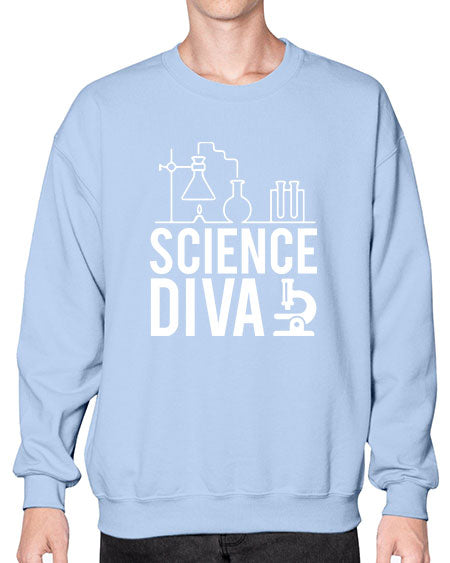 Science Diva 129# - general science- Sweatshirt - Crew