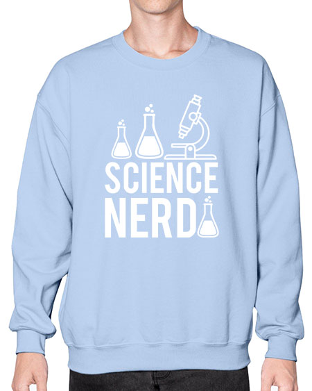 Science Nerd 61# - general science- Sweatshirt - Crew