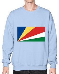 Seychelles 1822# - world flags- Sweatshirt - Crew