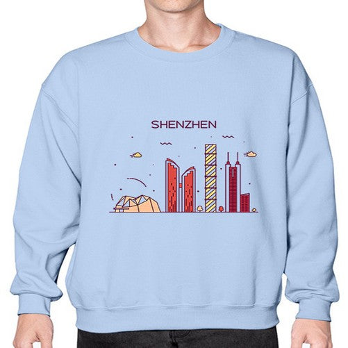 Shenzhen 1834# - cities- Sweatshirt - Crew