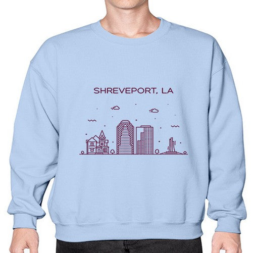 ShreveportLA 1838# - cities- Sweatshirt - Crew