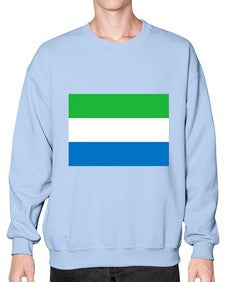 Sierra Leone 1841# - world flags- Sweatshirt - Crew