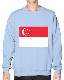 Singapore 1842# - world flags- Sweatshirt - Crew