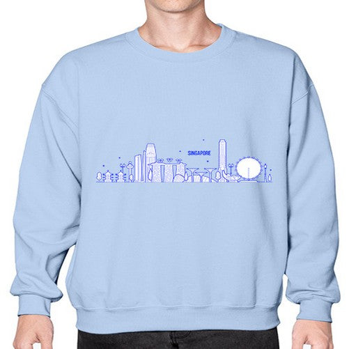 Singapore 1845# - cities- Sweatshirt - Crew