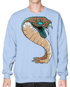 Snake 209# - cartoon animals- Sweatshirt - Crew
