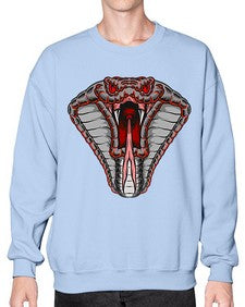 Snake 210# - cartoon animals- Sweatshirt - Crew
