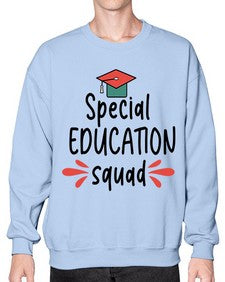 Special Education squad 886# - graduation- Sweatshirt - Crew