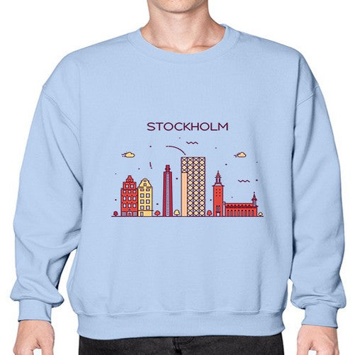 Stockholm 1894# - cities- Sweatshirt - Crew