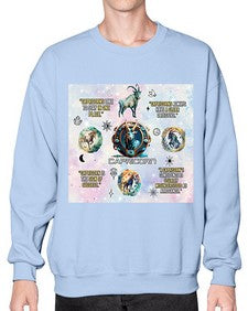 Straight Capricorn 471# - capricorn- Sweatshirt - Crew