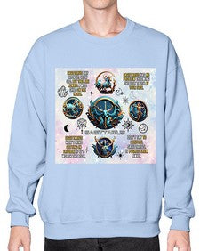 Straight Saggitarius 476# - sagittarius- Sweatshirt - Crew