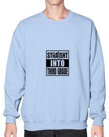 Straight into third grade 905# - third grade- Sweatshirt - Crew