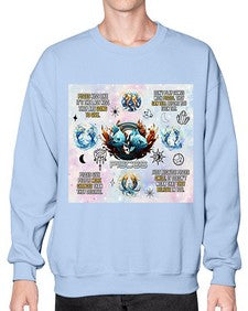 Straight pisces 475# - pisces- Sweatshirt - Crew
