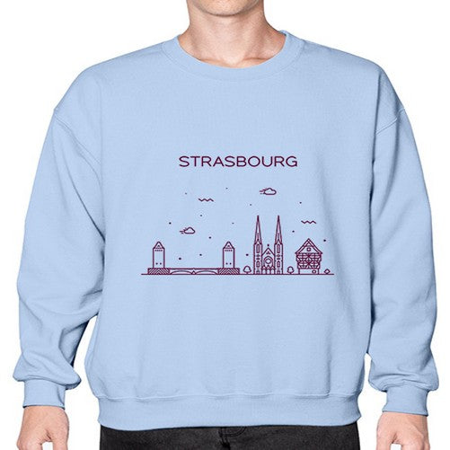 Strasbourg 1896# - cities- Sweatshirt - Crew
