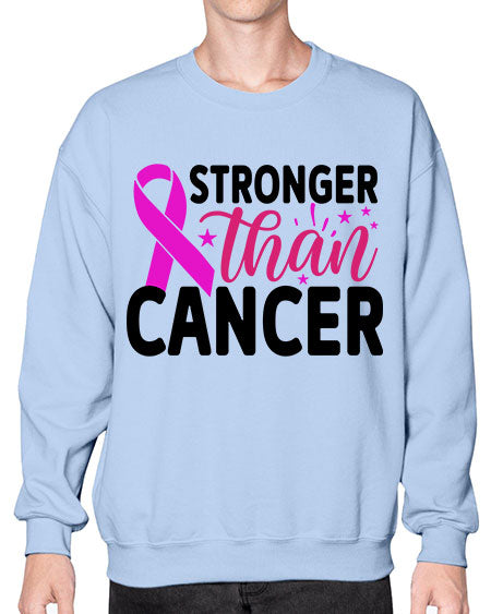 Stronger Than Cancer 6# - breast cancer- Sweatshirt - Crew