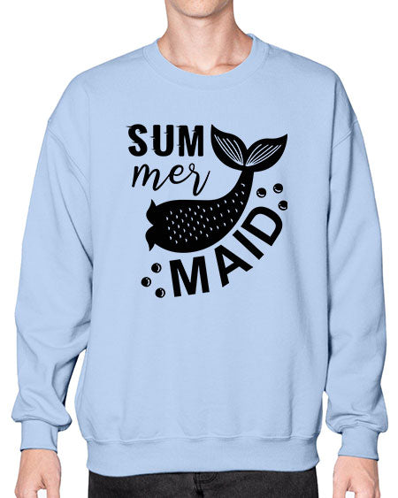 Sum mer maid 01# - summer- Sweatshirt - Crew