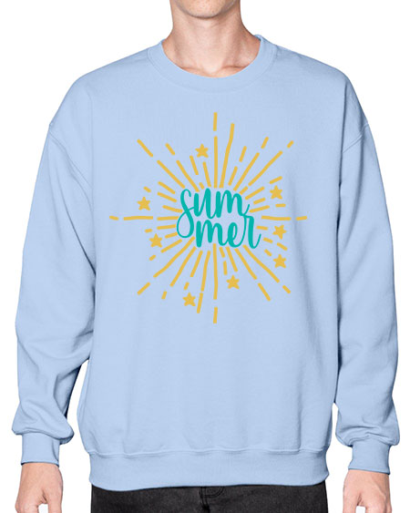 Summer 77# - summer- Sweatshirt - Crew