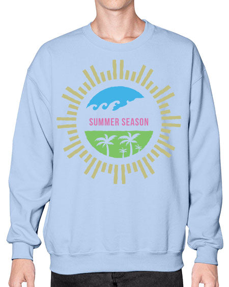 Summer Season 78# - summer- Sweatshirt - Crew