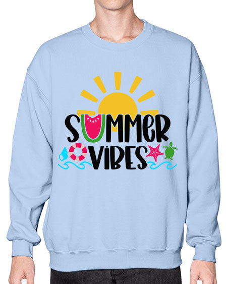 Summer Vibes Style 19# - summer- Sweatshirt - Crew
