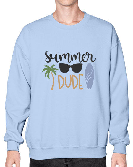 Summer dude 58# - summer- Sweatshirt - Crew
