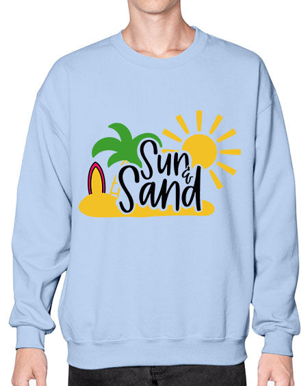 Sun Sand Style 17# - summer- Sweatshirt - Crew
