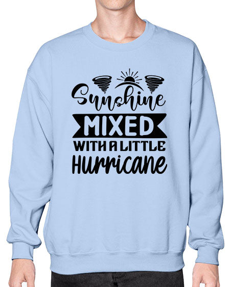 Sunshine mixed with a little hurricane 01# - summer- Sweatshirt - Crew