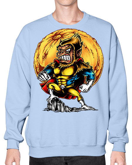 Super Monkey - Files - monkey- Sweatshirt - Crew