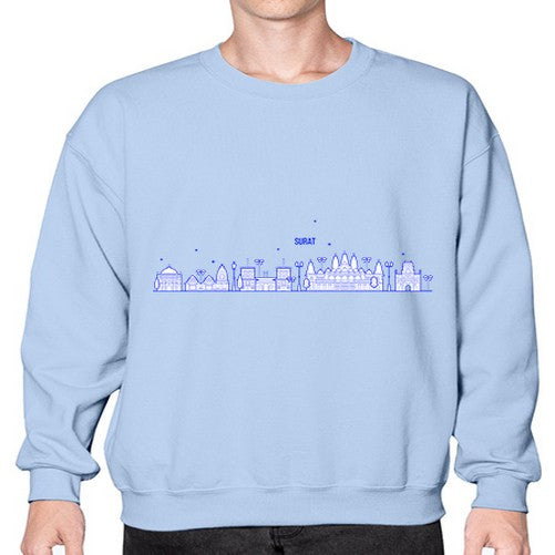 Surat 1909# - cities- Sweatshirt - Crew