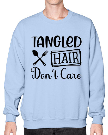 Tangled hair dont care 01# - summer- Sweatshirt - Crew