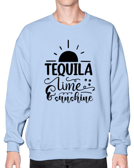 Tequila lime and sunshine 01# - summer- Sweatshirt - Crew
