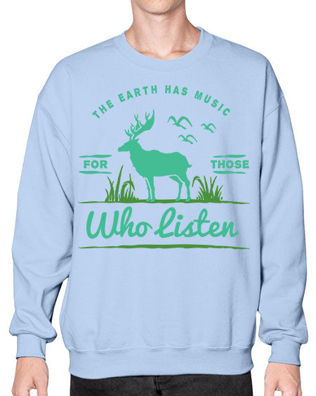 The Earth Has Music 15# - nature- Sweatshirt - Crew