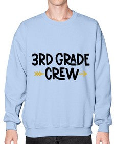 Third Grade Crew 952# - third grade- Sweatshirt - Crew