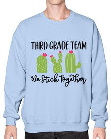 Third Grade Team 977# - third grade- Sweatshirt - Crew