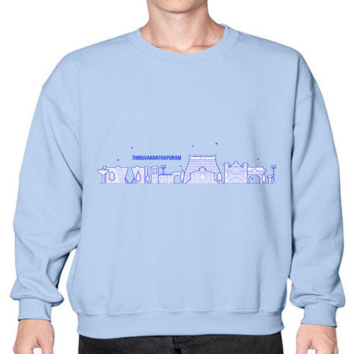 Thiruvananthapuram 1990# - cities- Sweatshirt - Crew