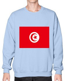 Tunisia 2014# - world flags- Sweatshirt - Crew