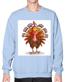 Turkey 258# - cartoon animals- Sweatshirt - Crew