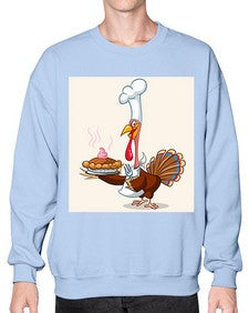 Turkey pie 259# - cartoon general- Sweatshirt - Crew
