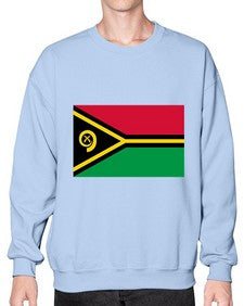 Vanuatu 2052# - world flags- Sweatshirt - Crew