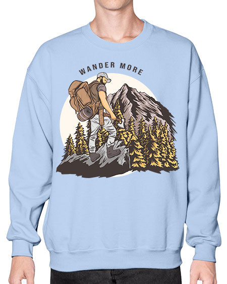 Wander More 3# - nature- Sweatshirt - Crew