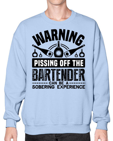 Warning Style 462# - bartender- Sweatshirt - Crew