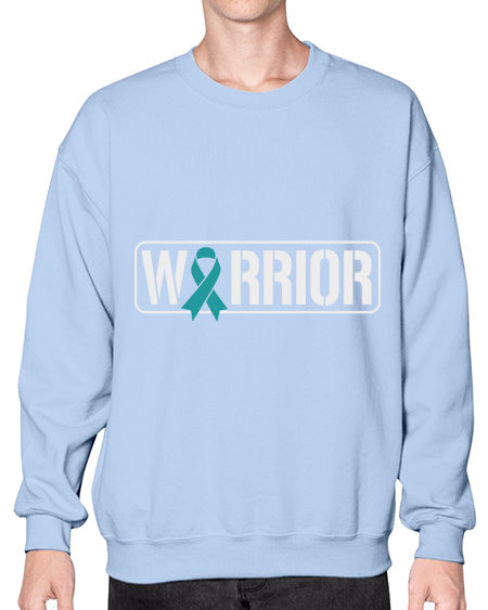 Warrior PTSD Awareness Teal Military 2# - PTSD- Sweatshirt - Crew