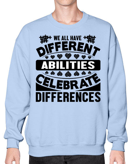 We all have Style 51# - autism- Sweatshirt - Crew