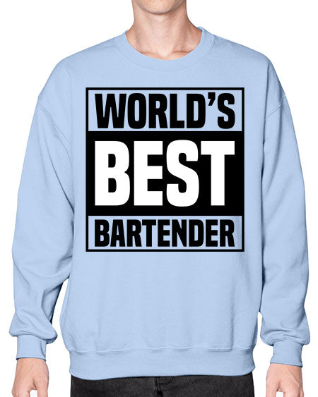 Worlds best Style 479# - bartender- Sweatshirt - Crew