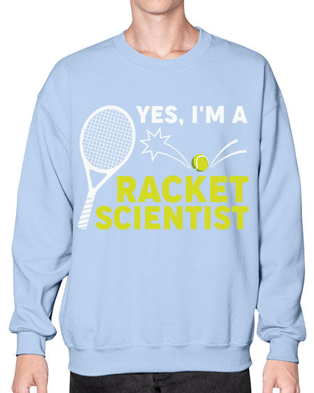 YesImARacketScientistScientistSkinite Scientist Skinite 1# - general science- Sweatshirt - Crew