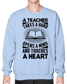 a teacher 2# - teacher- Sweatshirt - Crew