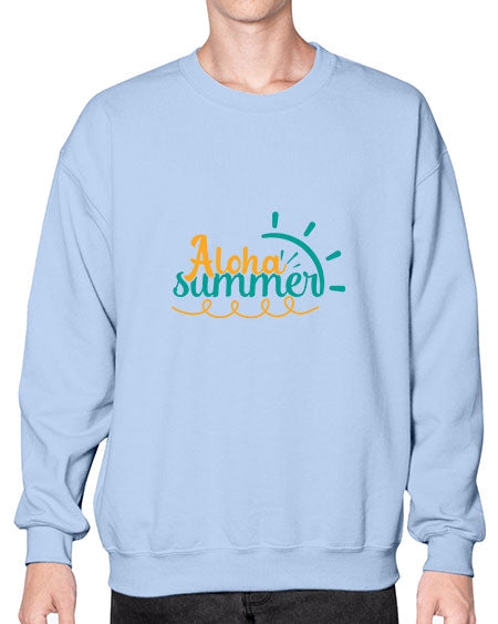 aloha summer Style 109# - summer- Sweatshirt - Crew