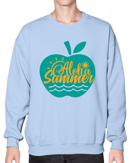 aloha summer Style 110# - summer- Sweatshirt - Crew