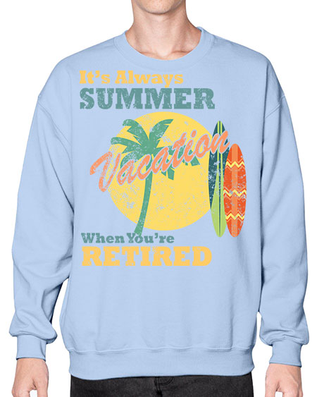 always summer retired 103# - summer- Sweatshirt - Crew